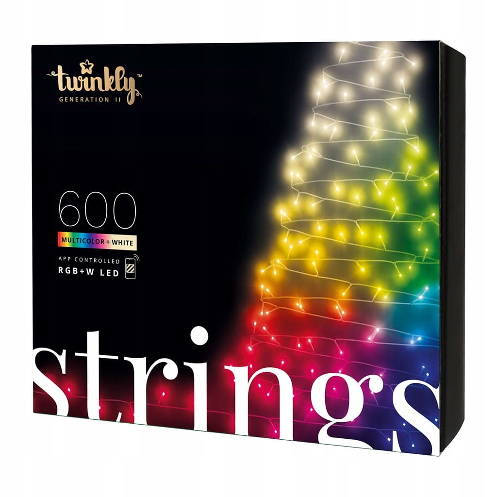 Vianočné svetielka Twinkly pre vonkajšie použitie 48 m 501 – 1000 svetiel